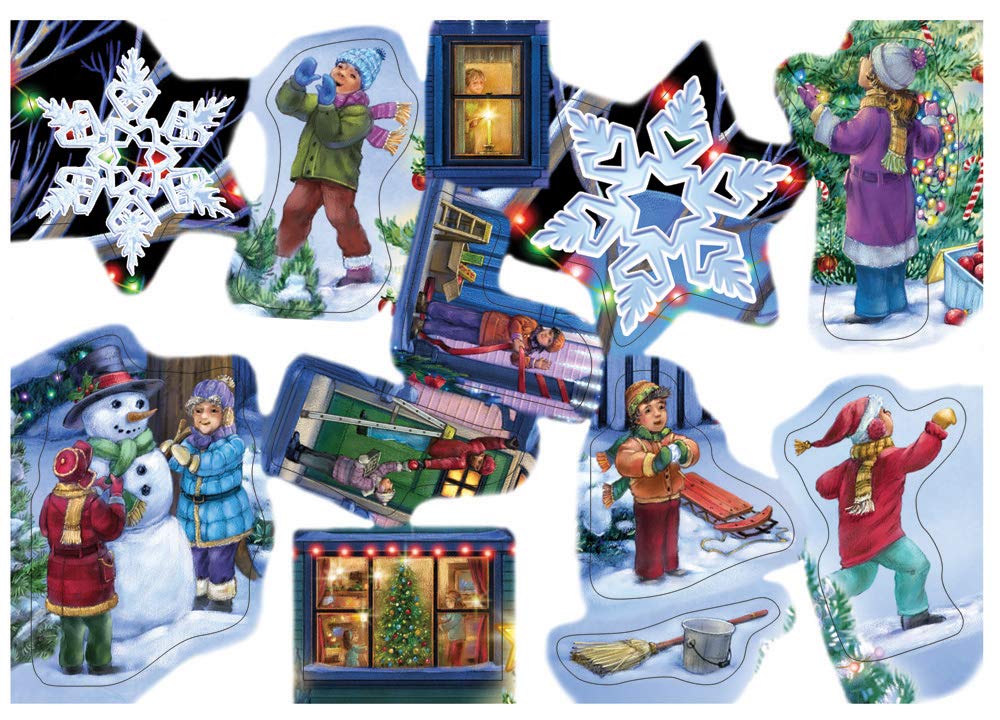 Christmas Village Sticker Advent Calendar